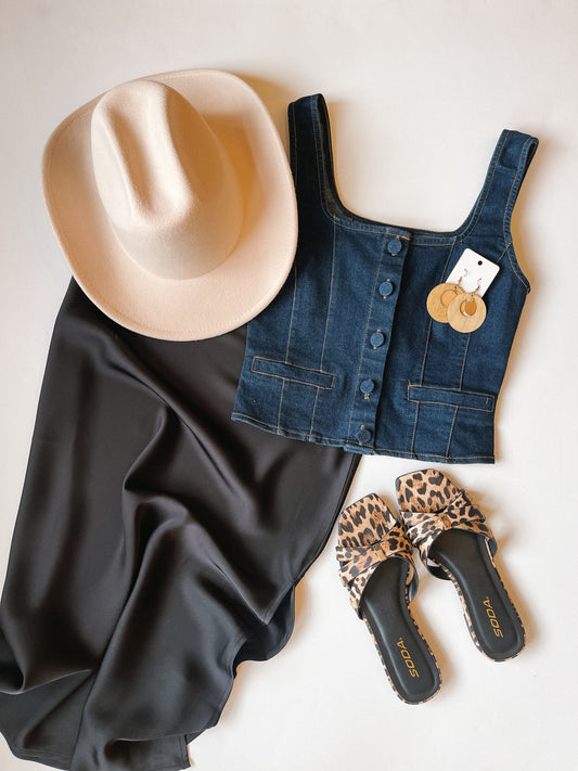 Naomi Leopard Sandal