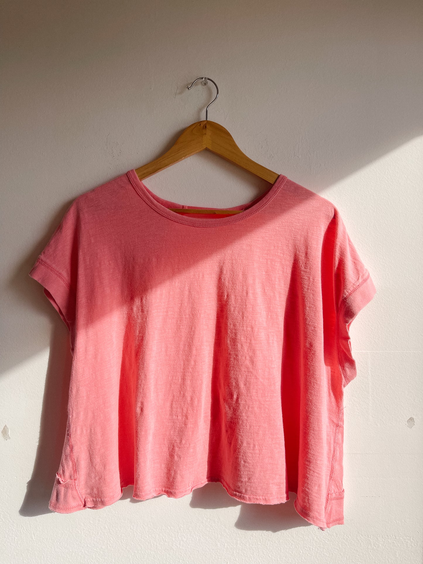 Taffy Pink Open Back Top
