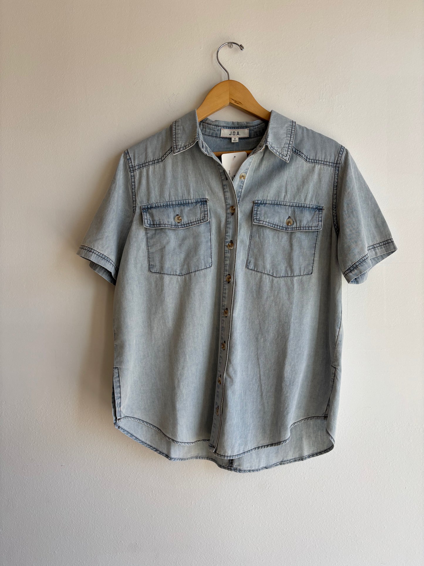 Denim Button Down Shirt
