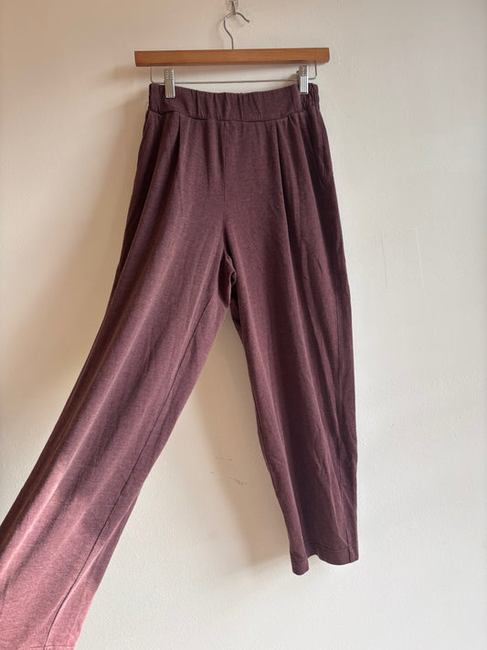 Dark Cherry Mineral Washed Pant
